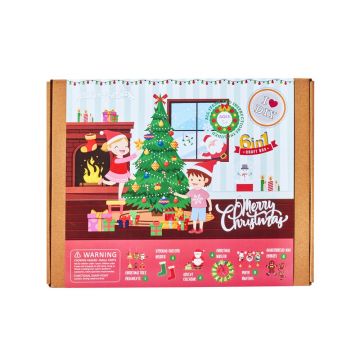 Jack in the Box Kit creatie 6-in-1 Craciun fericit