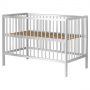 Hubners Patut copii din lemn Hubners Dominic 120x60 cm alb