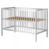 Hubners Patut copii din lemn Hubners Dominic 120x60 cm alb