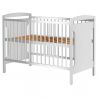 Hubners Patut copii din lemn Hubners Karly 120x60 cm alb