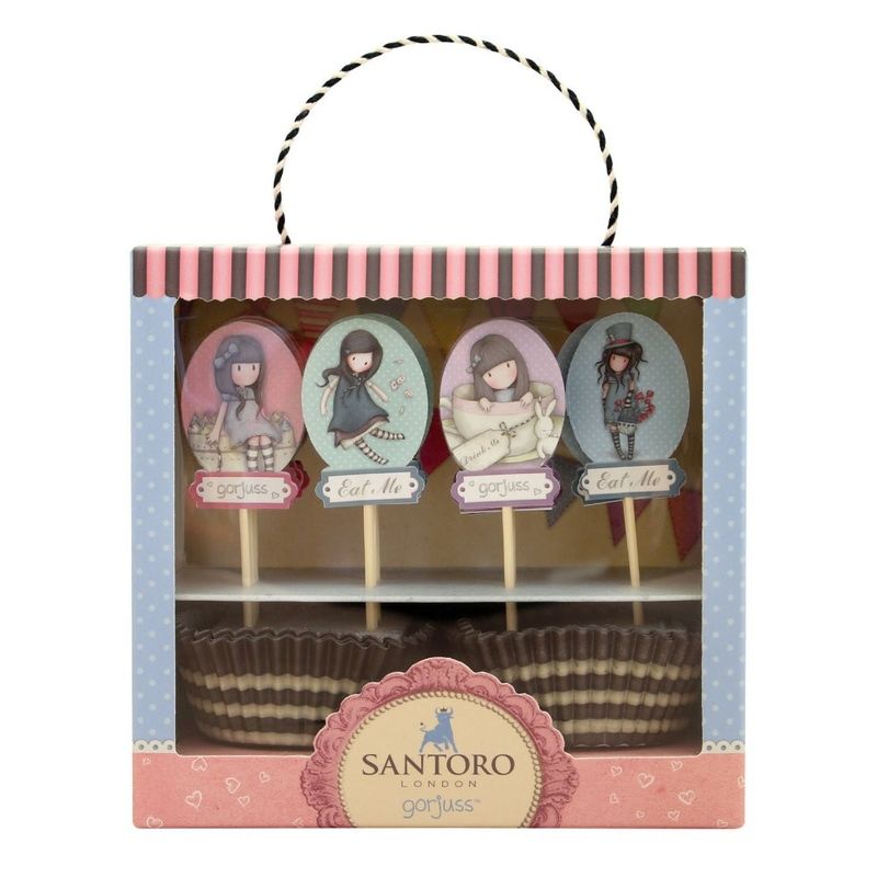 Gorjuss Set forme hartie cupcake - Sweet Tea Sweet Cake Gorjuss Set forme hartie cupcake - Sweet Tea Sweet Cake