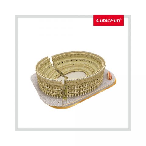 CUBICFUN PUZZLE 3D+BROSURA-COLOSSEUM 131 PIESE
