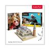 CUBICFUN PUZZLE 3D+BROSURA-PIATA SAN MARCO 107 PIESE