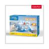 CUBICFUN PUZZLE 3D+BROSURA-LUMEA DE GHEATA 73 PIESE