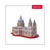 CUBICFUN PUZZLE 3D+BROSURA-CATEDRALA ST. PAUL 107 PIESE