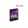 CUBICFUN PUZZLE 3D LED CASTELUL NEUSCHWANSTEIN 128 PIESE