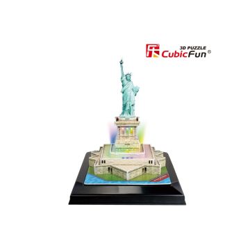 CUBICFUN PUZZLE 3D LED STATUIA LIBERTATII 37 PIESE