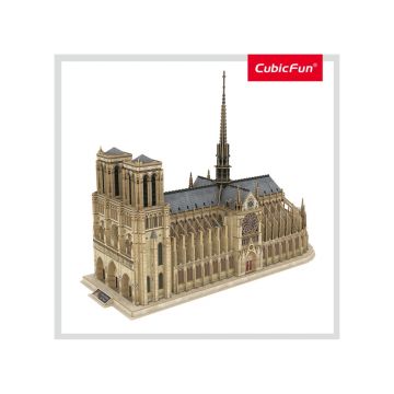 CUBICFUN PUZZLE 3D NOTRE DAME (NIVEL COMPLEX 293 PIESE)
