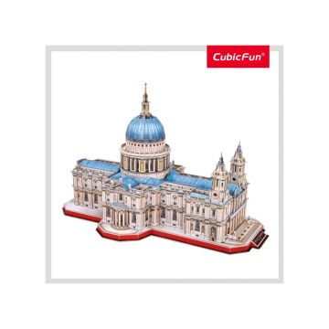 CUBICFUN PUZZLE 3D CATEDRALA ST. PAUL (NIVEL COMPLEX 643 PIESE)