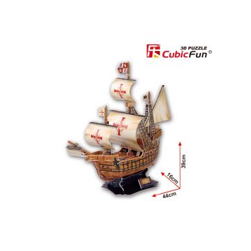 CUBICFUN PUZZLE 3D NAVA SANTA MARIA 113 PIESE