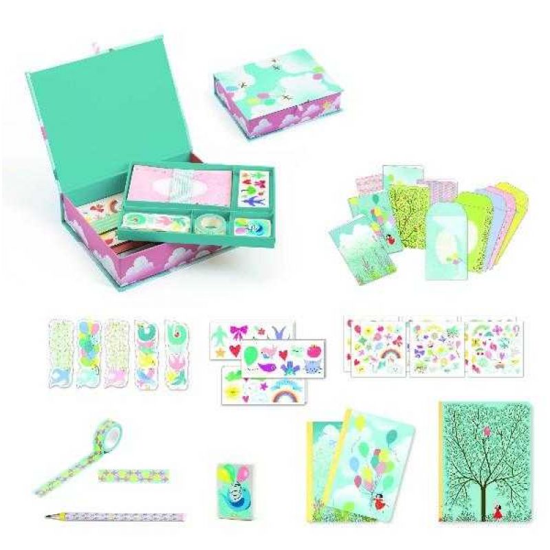 Djeco Set papetarie, Charlotte Djeco Set papetarie, Charlotte