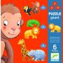 Puzzle gigant Djeco animale salbatice