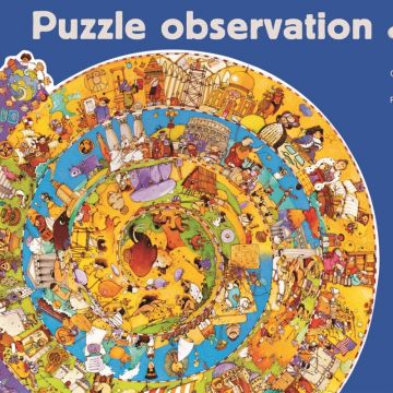 Djeco Puzzle observatie - Evolutie