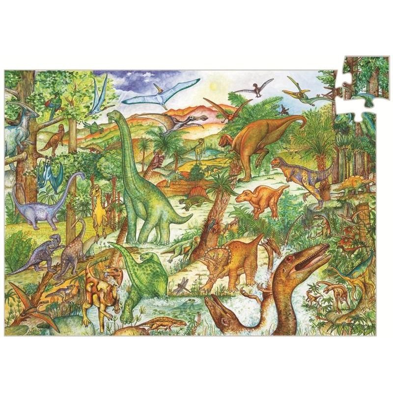 Puzzle observatie Djeco Dinozauri Puzzle observatie Djeco Dinozauri