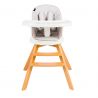 Juju Scaun de masa 3 in 1 Juju Eat&Twist, Gri