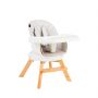 Juju Scaun de masa 3 in 1 Juju Eat&Twist, Gri