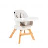 Juju Scaun de masa 3 in 1 Juju Eat&Twist, Gri