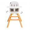 Juju Scaun de masa 3 in 1 Juju Eat&Twist, Gri