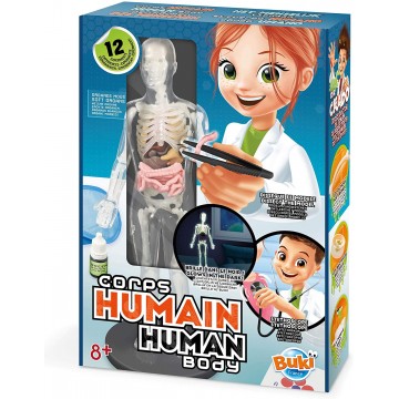BUKI France Corpul uman 12 experimente NEW