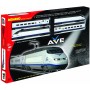 MEHANO Set trenulet electric T682 AVE cu locomotiva, trei vagoane si sina