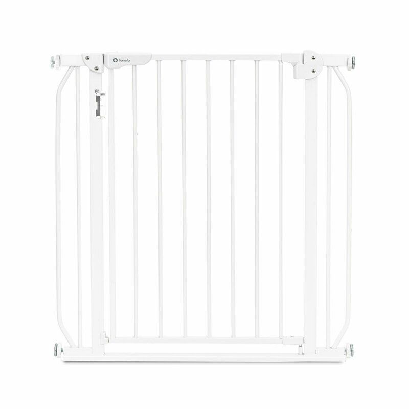 Lionelo - Poarta siguranta Truus Slim LED, White Lionelo - Poarta siguranta Truus Slim LED, White