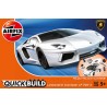 Airfix Kit constructie QUICK BUILD Lamborghini Aventador White