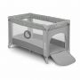 Lionelo - Patut pliant Sofie, 120x60 cm, Grey Concrete- Multicolor