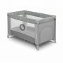 Lionelo - Patut pliant Sofie, 120x60 cm, Grey Concrete- Multicolor