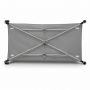 Lionelo - Patut pliant Sofie, 120x60 cm, Grey Concrete- Multicolor