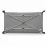 Lionelo - Patut pliant Sofie, 120x60 cm, Grey Concrete- Multicolor