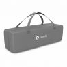Lionelo - Patut pliant Sofie, 120x60 cm, Grey Concrete- Multicolor