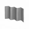 Lionelo - Patut pliant Sofie, 120x60 cm, Grey Concrete- Multicolor