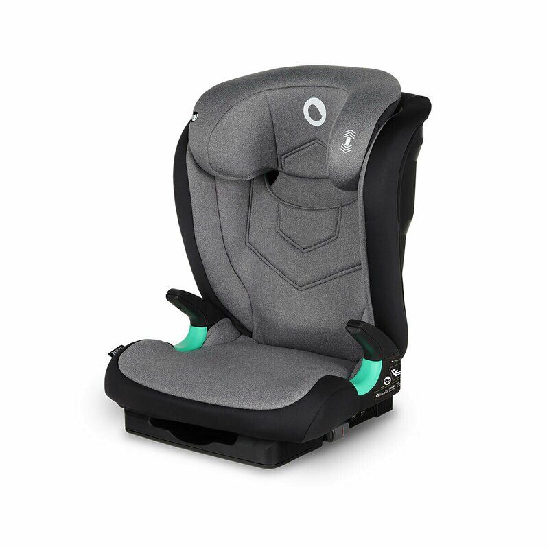 Lionelo - Scaun auto i-Size Neal, cu Isofix, 15-36 kg, Grey Srone