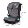 Lionelo - Scaun auto i-Size Neal, cu Isofix, 15-36 kg, Grey Srone