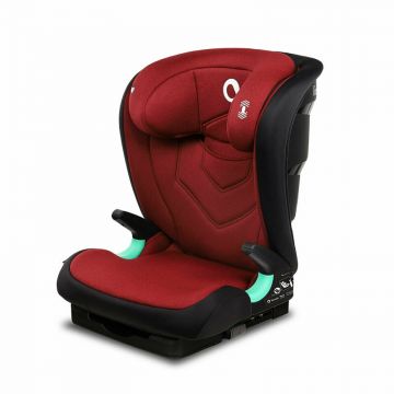 Lionelo - Scaun auto i-Size Neal, cu Isofix, 15-36 kg, Red Burgundy