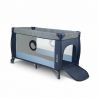 Lionelo - Patut pliant Sven Plus, 120 x 60 cm, nivel intermediar, arcada jucarii, masuta de infasat, Blue Navy
