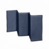 Lionelo - Patut pliant Sven Plus, 120 x 60 cm, nivel intermediar, arcada jucarii, masuta de infasat, Blue Navy