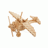 Pony Set constructie mecanica din lemn Pony 02, 184 piese, Pony