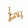 Pony Set constructie mecanica din lemn Pony 02, 184 piese, Pony