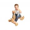 Pony Set constructie mecanica din lemn Pony 02, 184 piese, Pony
