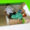 Masterkidz Spital de jucarie, din lemn, +3 ani, Masterkidz, pentru gradinite