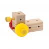 Matador Set cuburi de constructie din lemn Maker XL, +3 ani, Matador