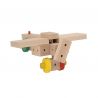Matador Set cuburi de constructie din lemn Maker XL, +3 ani, Matador