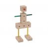 Matador Set cuburi de constructie din lemn Maker XL, +3 ani, Matador