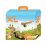 Matador Set cuburi de constructie din lemn Maker XL, +3 ani, Matador