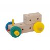 Matador Set cuburi de constructie din lemn Maker XL, +3 ani, Matador