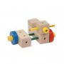 Matador Set cuburi de constructie din lemn Maker XL, +3 ani, Matador