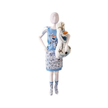 Dress Your Doll Set de croitorie haine papusi Couture Disney Sleepy Sweet Olaf