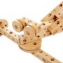 Pony Set constructie mecanica din lemn Polytechnical Small, 224 piese, Pony