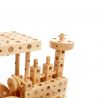 Pony Set constructie mecanica din lemn Polytechnical Large, 300 piese, Pony